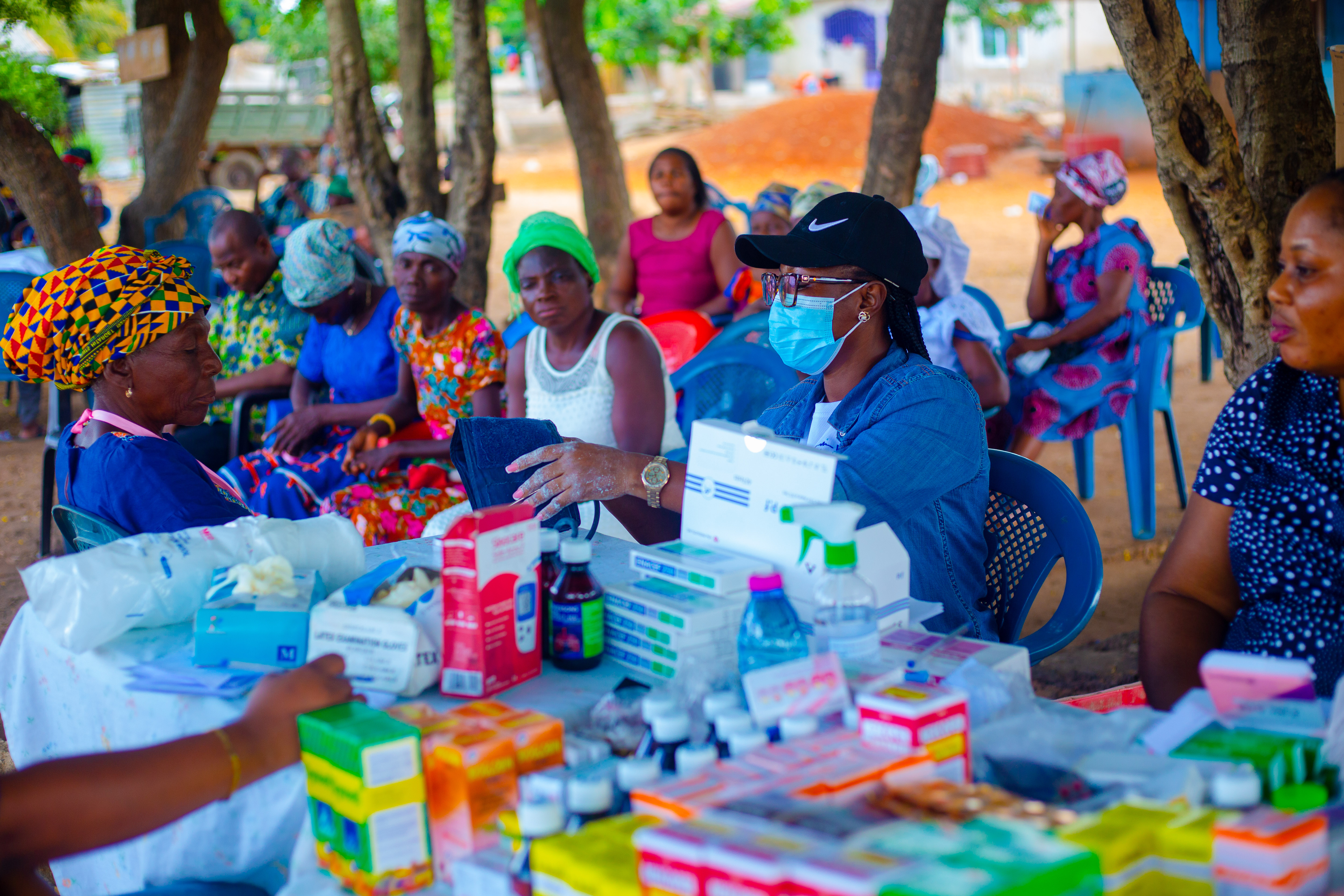 Screening begins with health professional