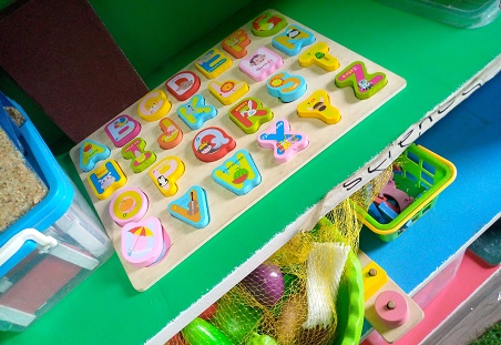 Alphabet slate